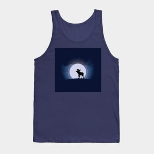 Canada Moose Silhouette Tank Top